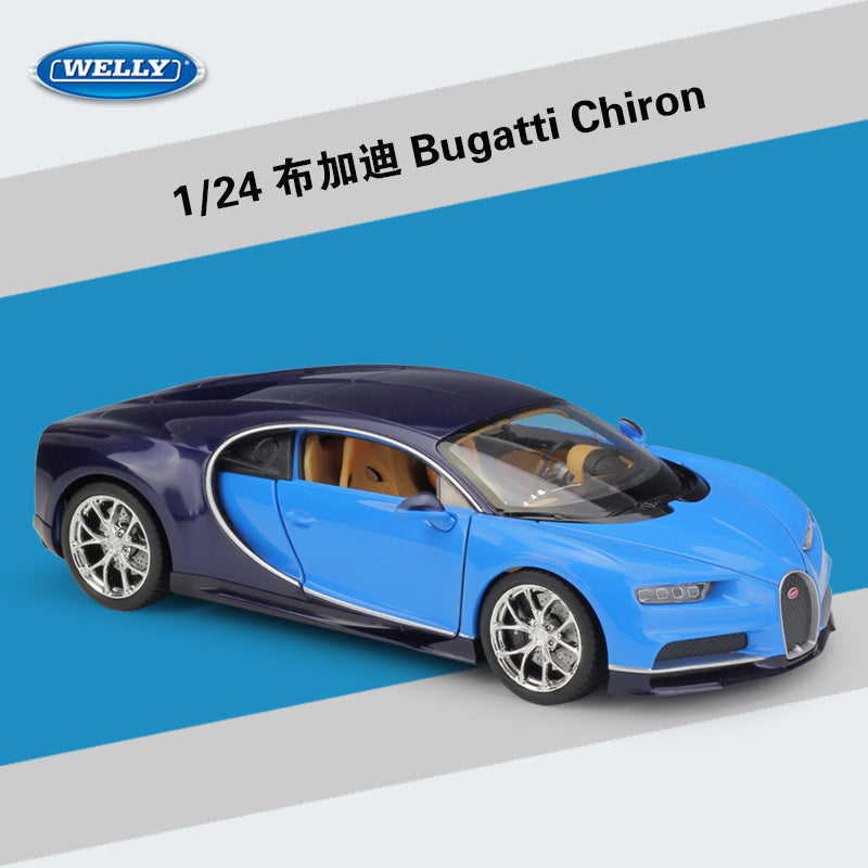 Welly 1/24 Bugatti Chiron Modern Car Model