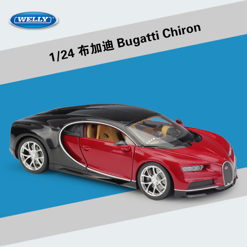 Welly 1/24 Bugatti Chiron Modern Car Model