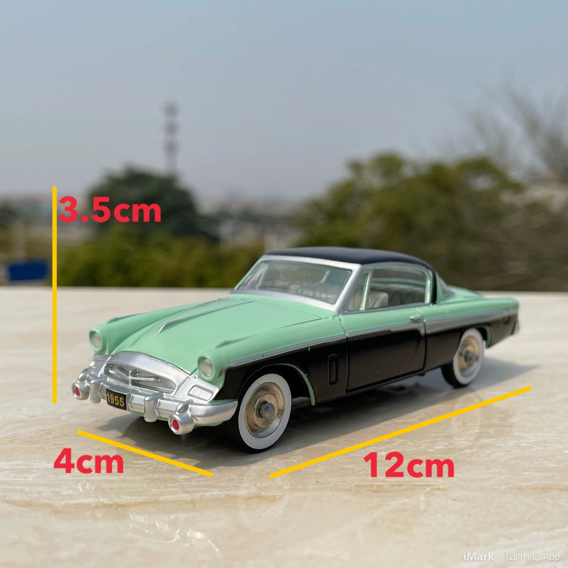 GFCC 1/43 Studebaker Speedster Coupe 1955 Classic Car Model