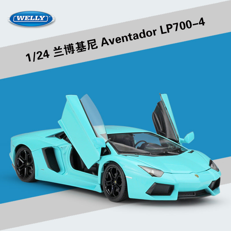 Welly 1/24 Lamborghini Aventador LP700-4 Modern Car Model