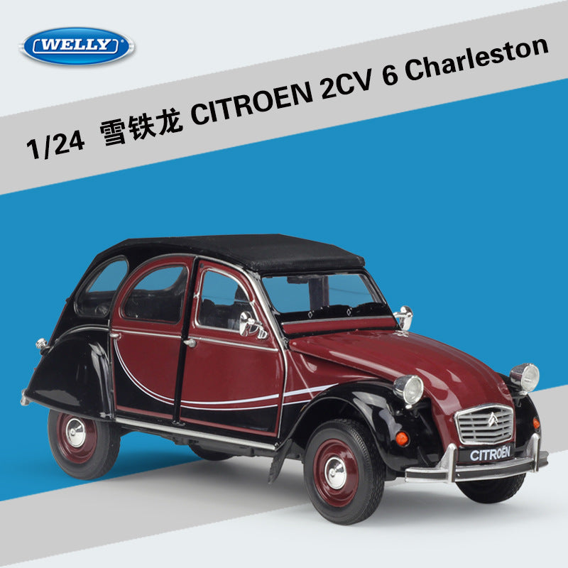 Welly 1/24 Citroen 2CV 6 Charleston Modern Car Model