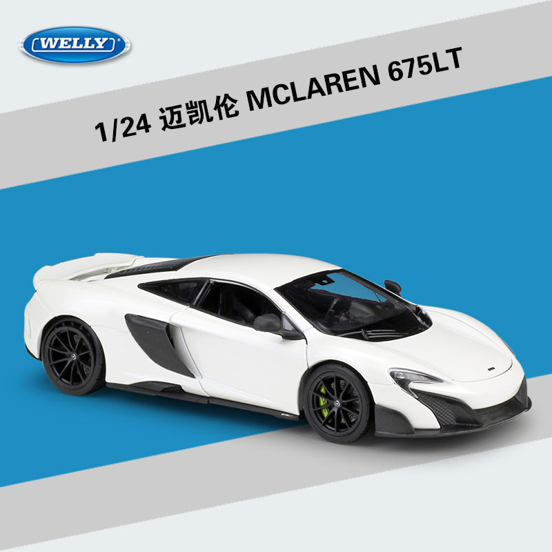 WELLY 1/24 McLaren 675LT Modern Car Model