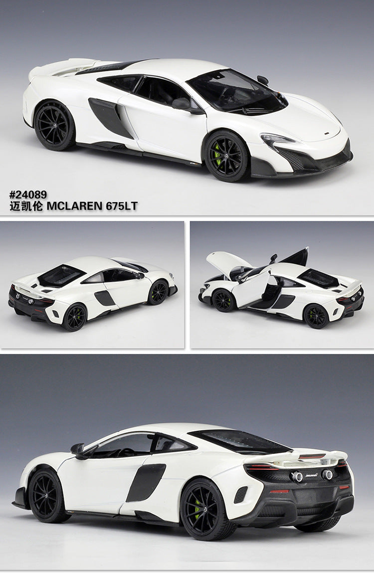 WELLY 1/24 McLaren 675LT Modern Car Model