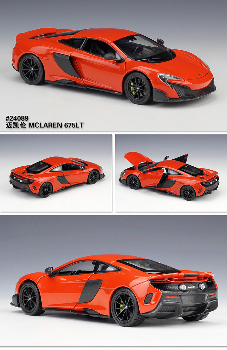 WELLY 1/24 McLaren 675LT Modern Car Model