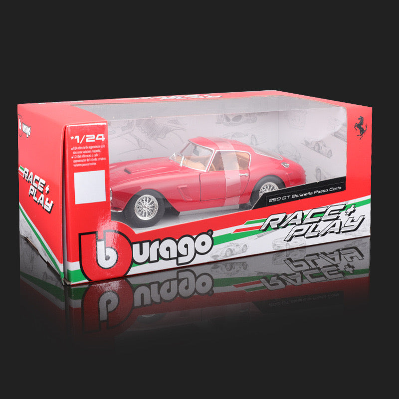 Bburago 1/24 Ferrari 250GTO 250GT 365GTB4 1968 Car Model