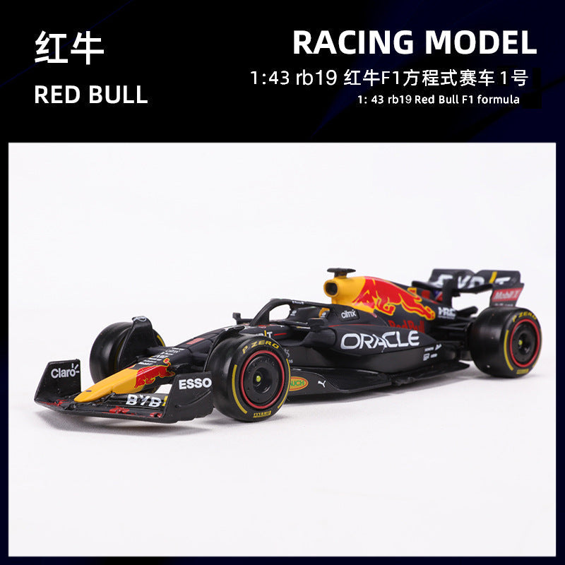 Bburago 1/43 Ferrari Red Bull 16B 18 19 F1 #1 #11 Formula Racing Car Modern Car Model