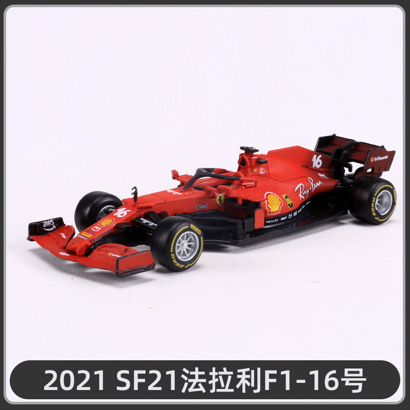 Bburago 1/43 Ferrari SF23 F1-75 SF21 SF1000 #16 #55 F1 Formula Racing Car Modern Car Model