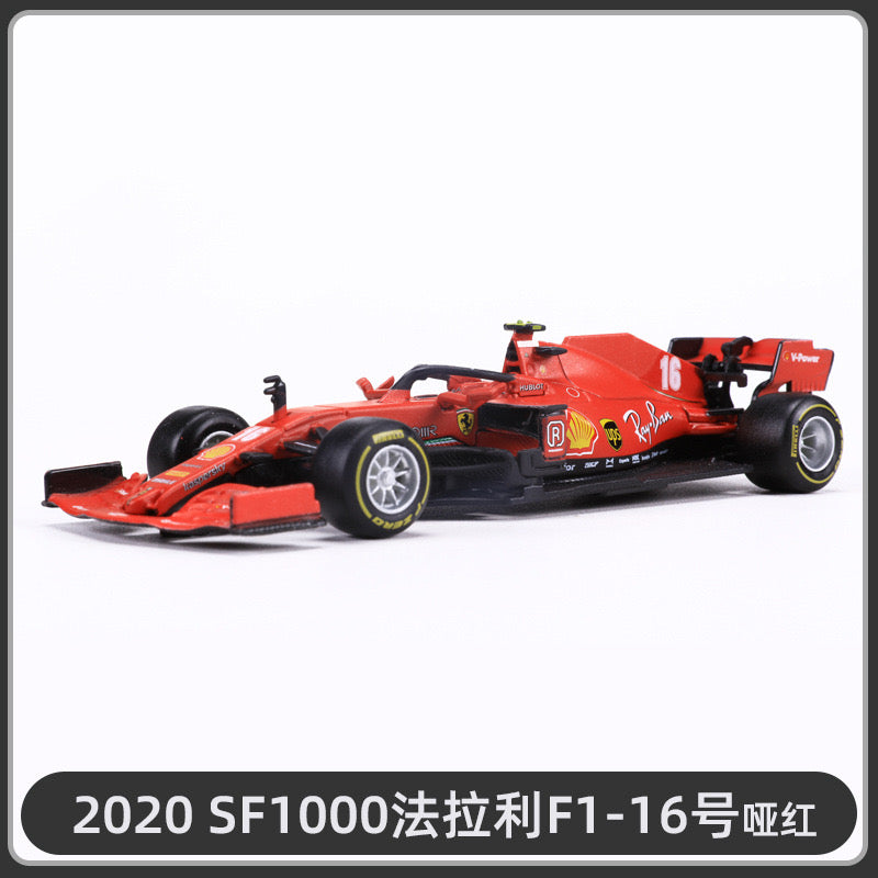 Bburago 1/43 Ferrari SF23 F1-75 SF21 SF1000 #16 #55 F1 Formula Racing Car Modern Car Model