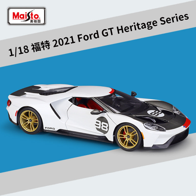 MAISTO 1/18 Ford GT Modern Car Model