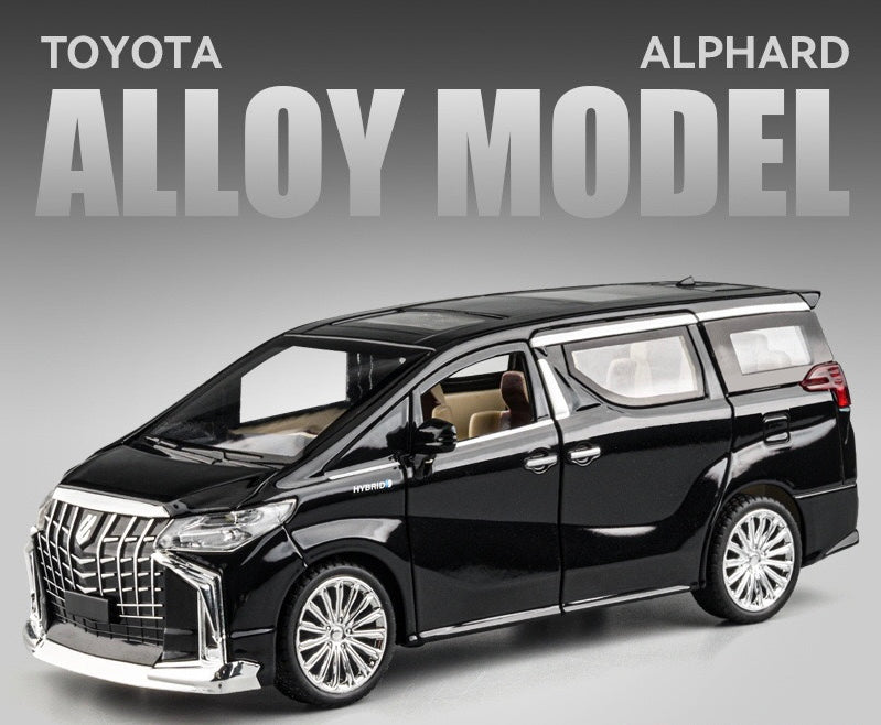 1/24 Toyota Alphard Alloy Modern Car Model