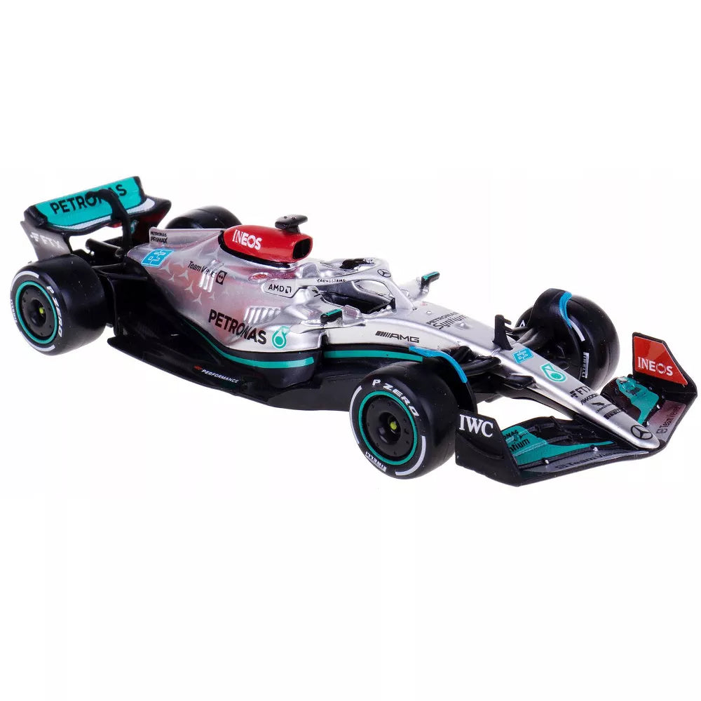 Bburago 1/43 Mercedes-Benz W14 W13 W12 W10 F1 #44 #63 #77 Formula Racing Car Modern Car Model