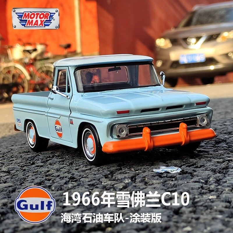 Maisto 1/24 Chevrolet Corvette Harley Davidson Maisto Chevrolet C10 Gulf Classic Car Model