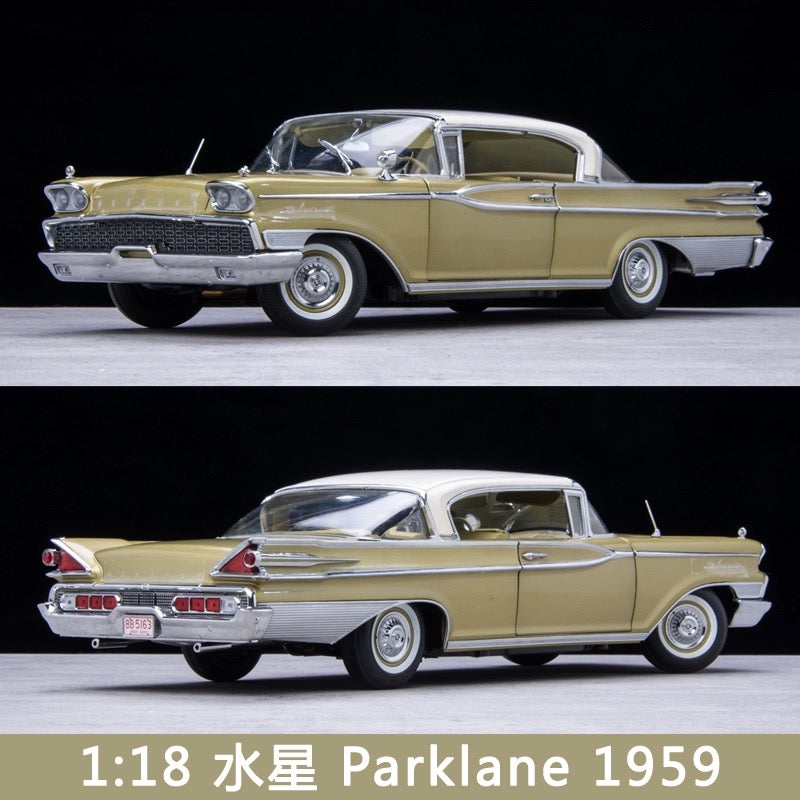 SunStar 1/18 Ford Mercury Parklane 1959 Classic Car Model – OMEGA DIECAST