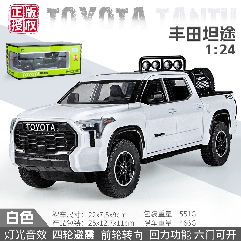 1/24 Toyota Tundra Modern Car Model