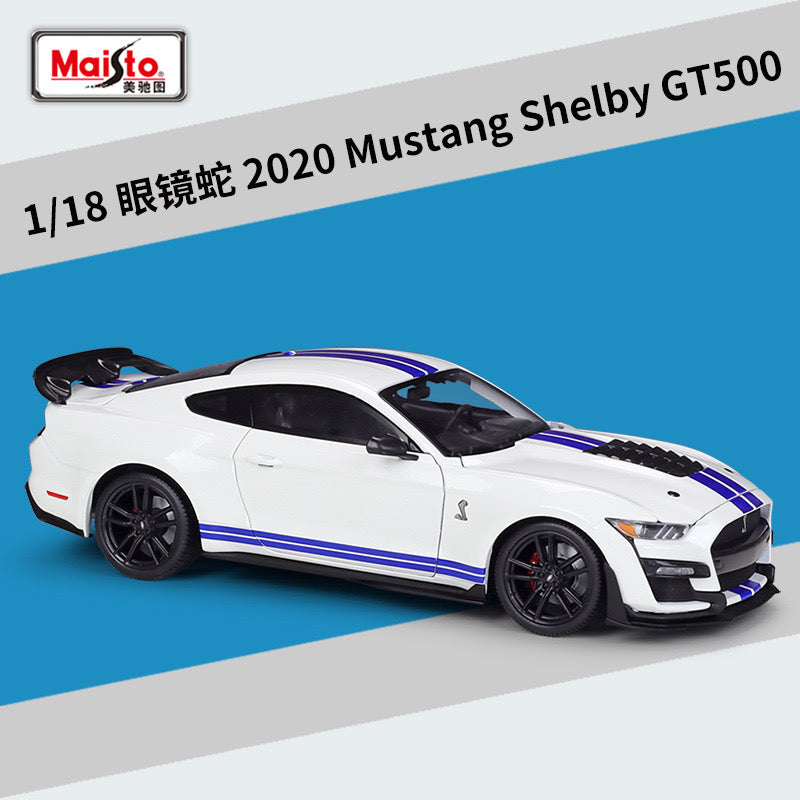 MAISTO 1/18 Ford Shelby GT500  Modern Car Model