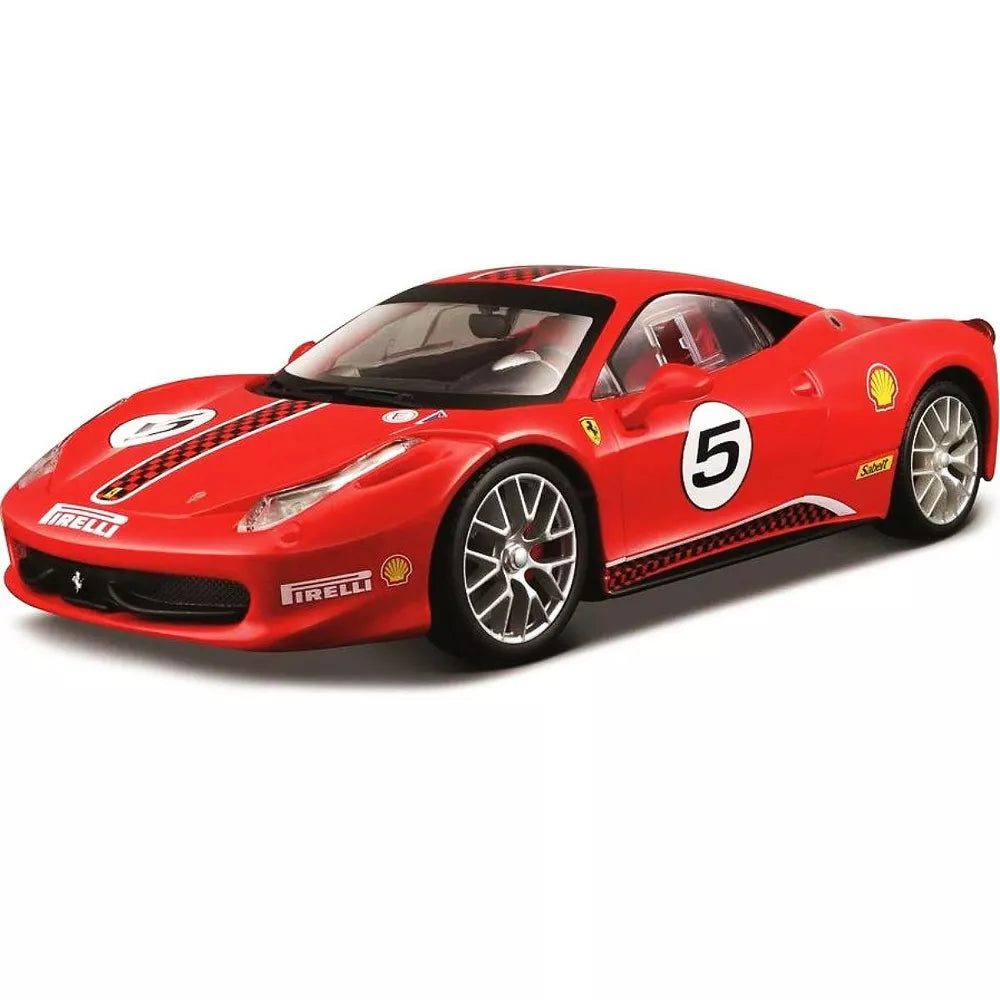 Bburago 1/24 Ferrari 488 458 F355 Challenge FXXK Racing Car Modern Car Model