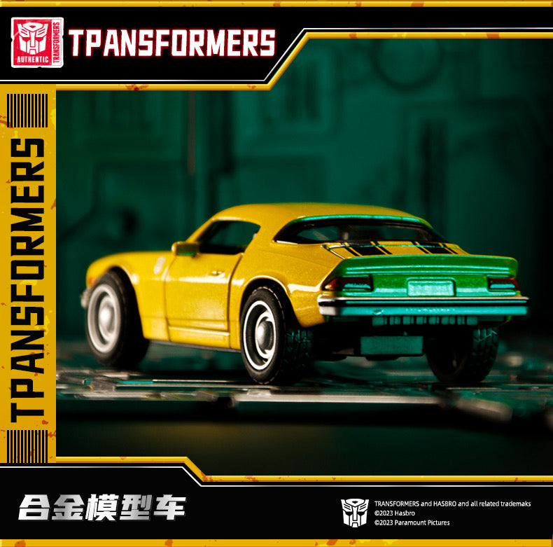 1/43 Transformers 7 Rise of the Beasts Optimus Prime BumbelBee Transformer Car model