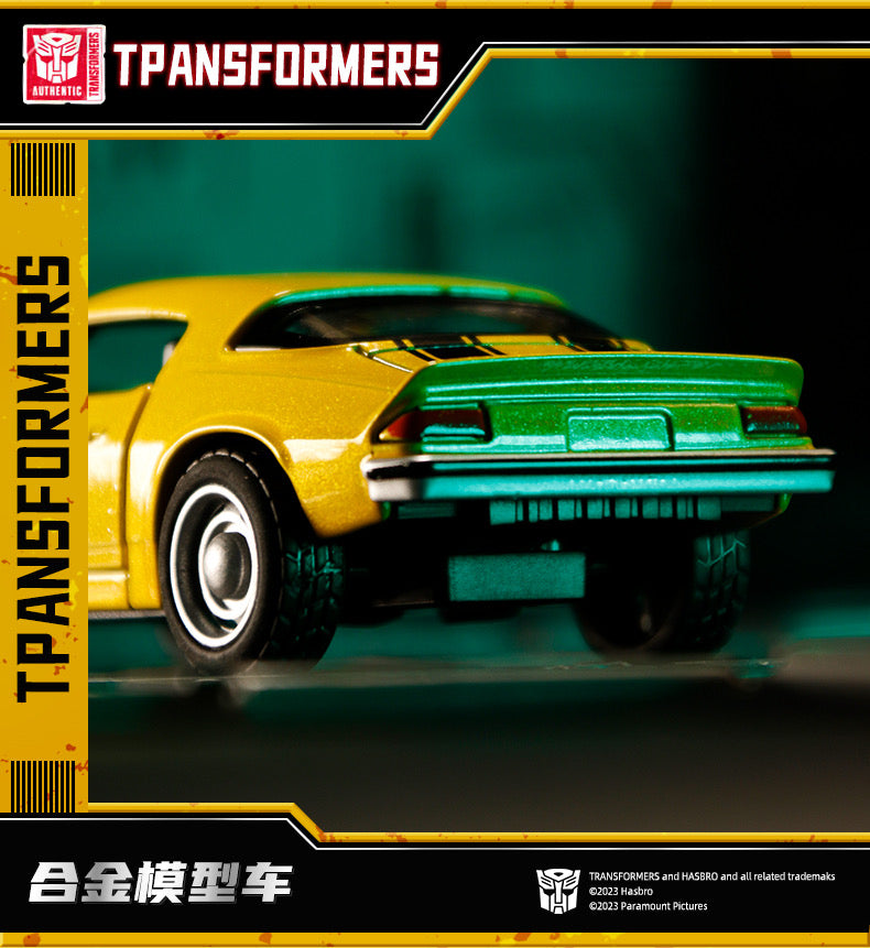 1/43 Transformers 7 Rise of the Beasts Optimus Prime BumbelBee Transformer Car model