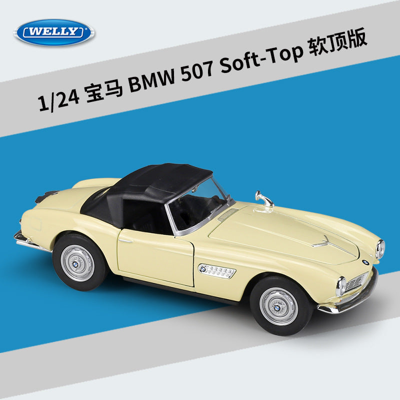 Welly 1/24 BMW 507 Convertible and soft-top Modern Car Model