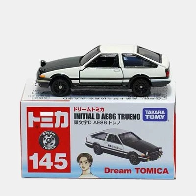 Takara Tomy 1/64 Dream Tomica INITIAL D AE86  Mini Diecast Modern Car Model