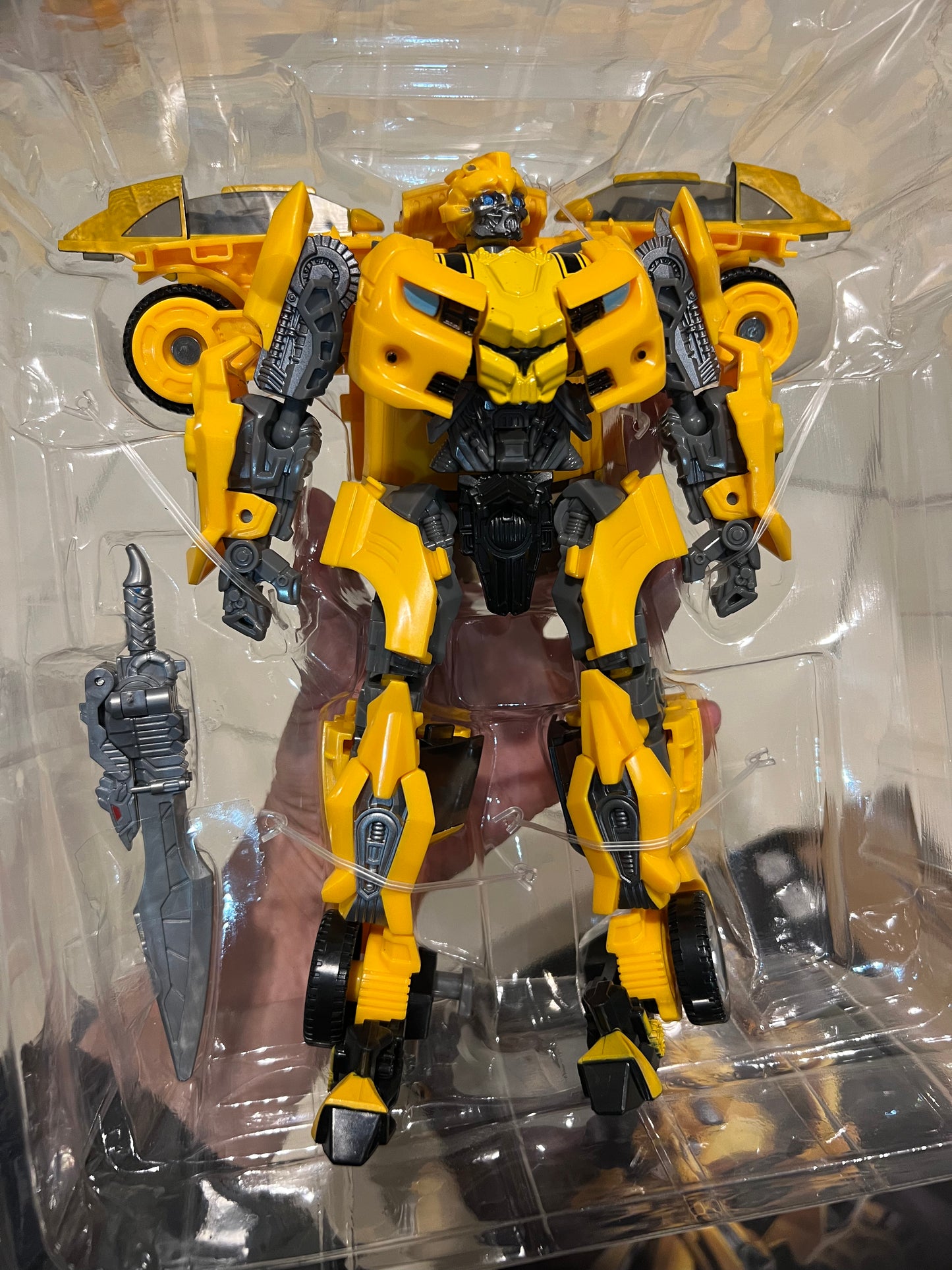 Transformer BumbleBee YellowJacket 22cm SW01 19.2cm Action Figure Toys