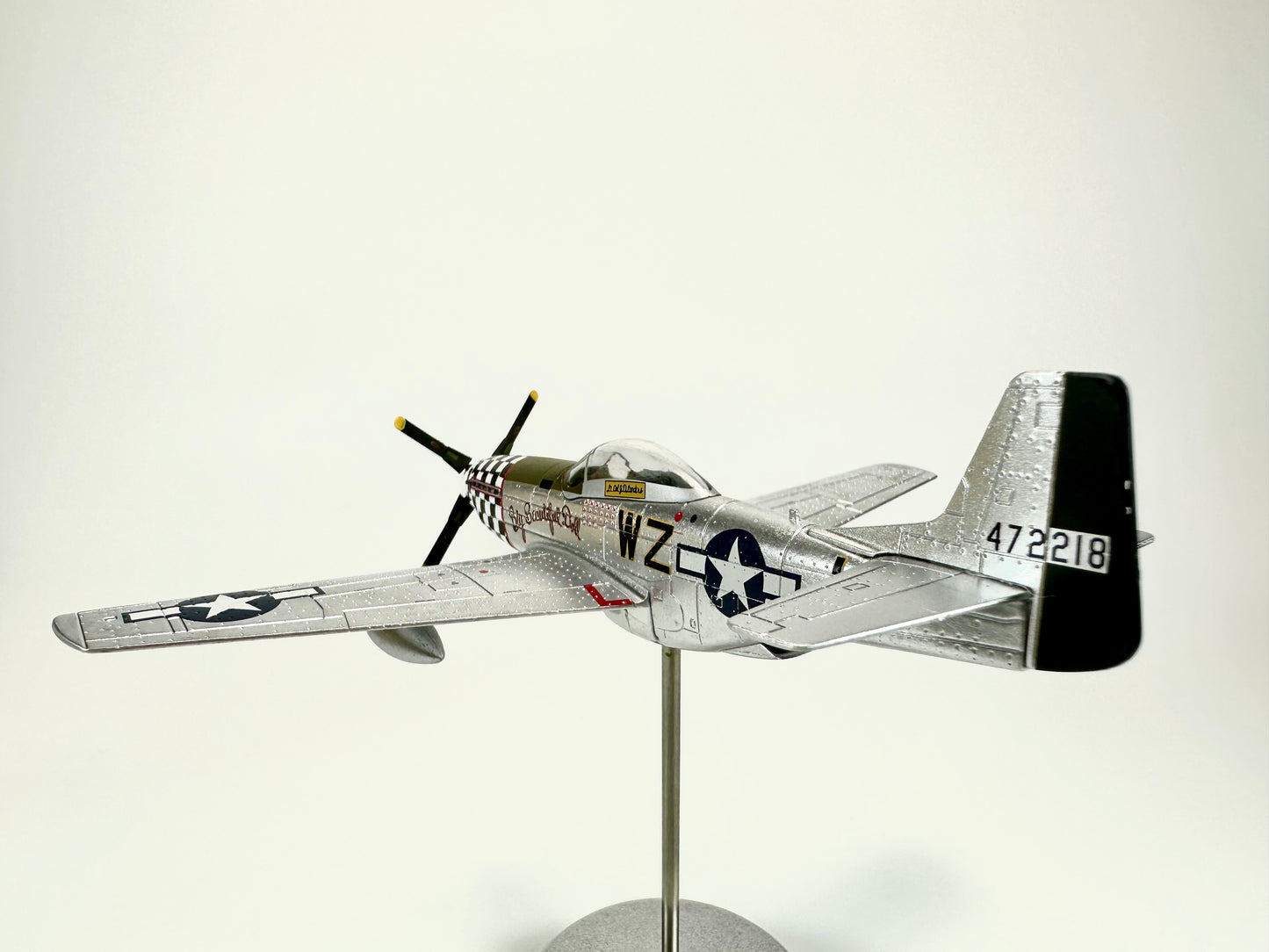 1/72 USA P-51D Mustang F-35B Aircraft Alloy Model Diecast