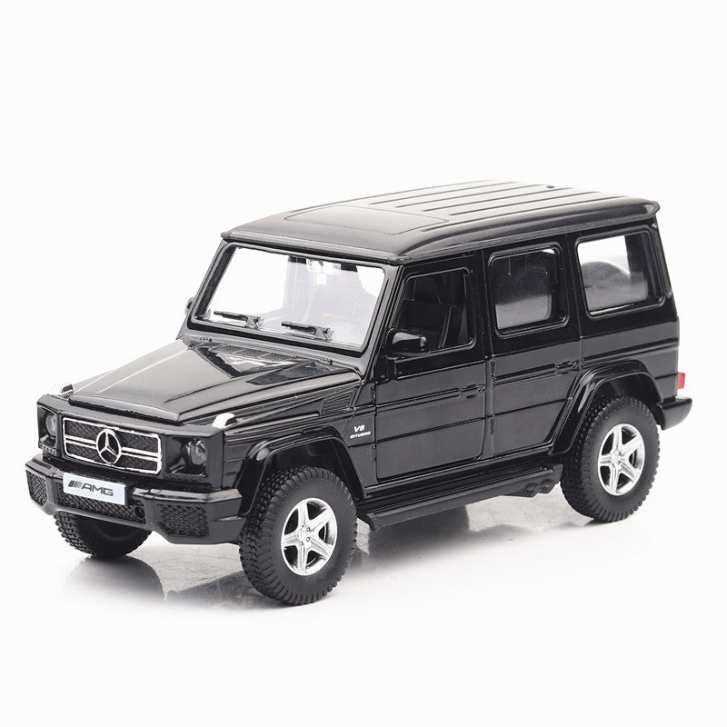 Makeda 1/36 Mercedes-Benz G63 Matte Black Series Modern Car Model