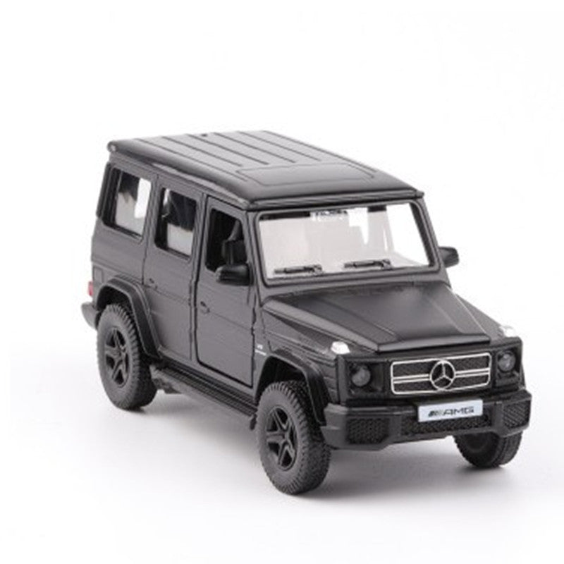 Makeda 1/36 Mercedes-Benz G63 Matte Black Series Modern Car Model