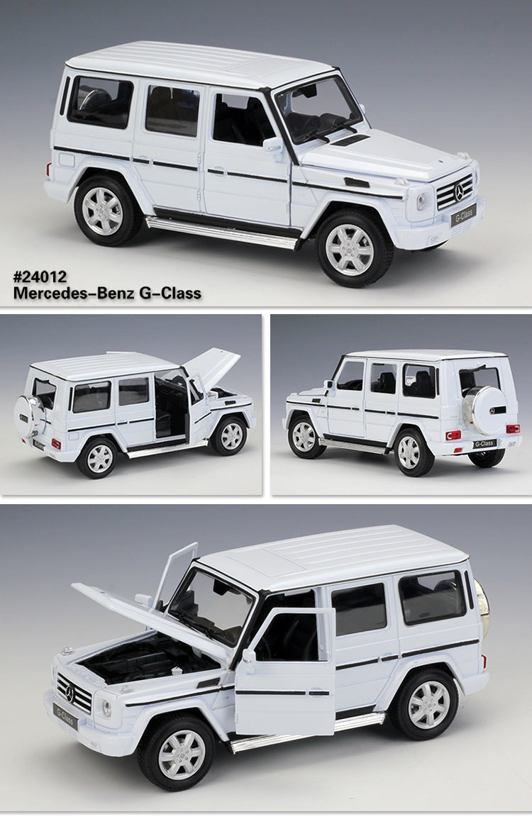 WELLY 1/24 Mercedes-Benz G-Class SUV Modern Car Model