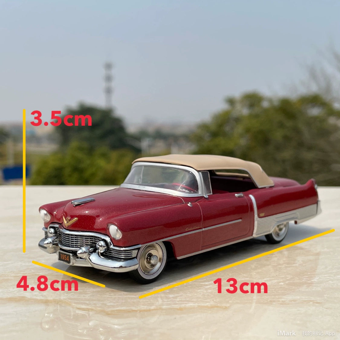 GFCC 1/43 Cadillac Eldorado Convertible 1954 Classic Car Model