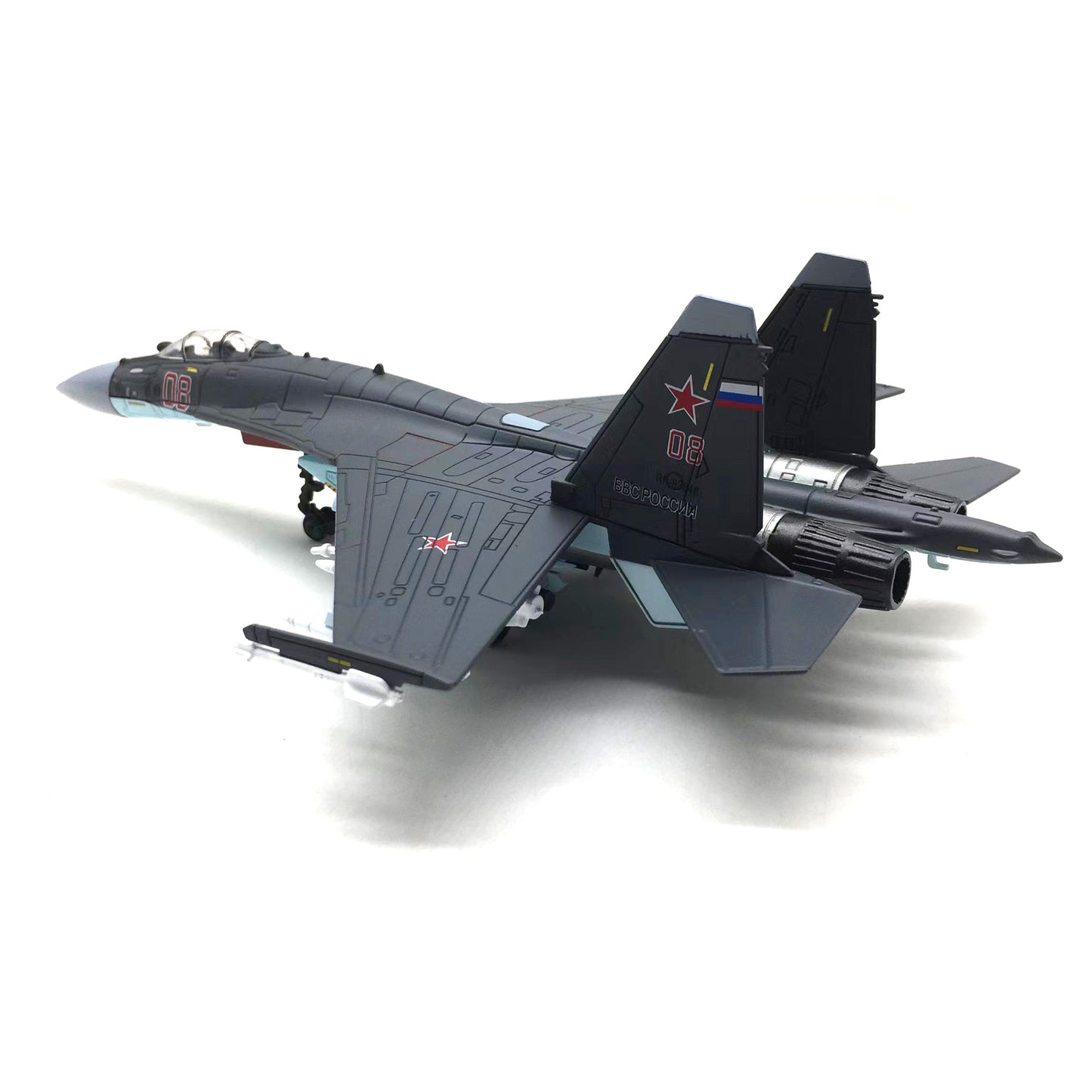 1/100 SU-35 Super Flanker Aircraft Alloy Model Diecast