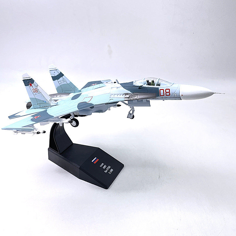 1/100 SU-27 Aircraft Alloy Model Diecast