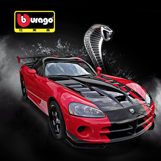 Bburago 1/24 Dodge Viper Srt10 ACR Modern Car Model