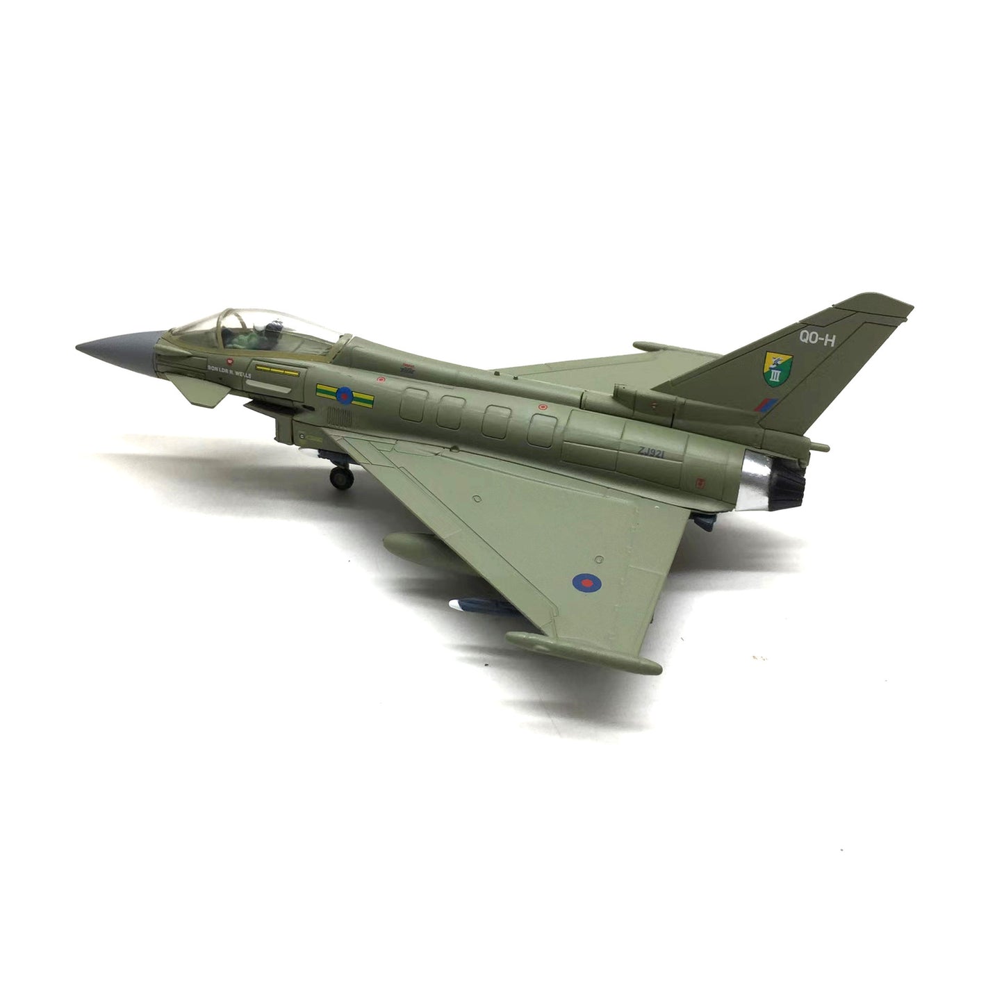 1/100 EK Eurofighter France Mirage 2000 Aircraft Alloy Model Diecast