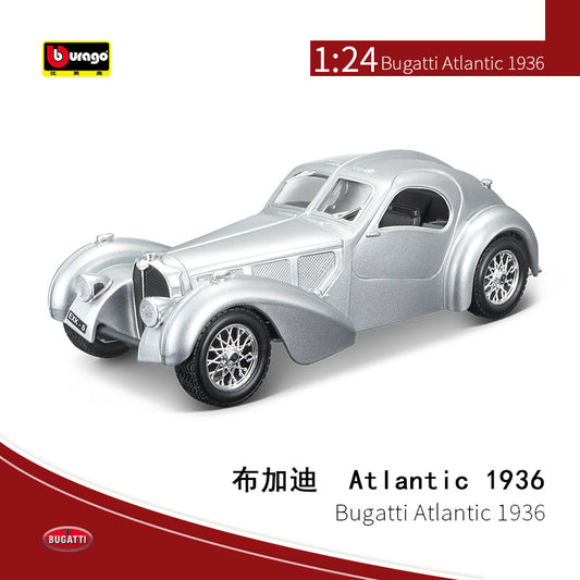 Bburago 1/24 Bugatti Atlantic 1936 Classic Car Model