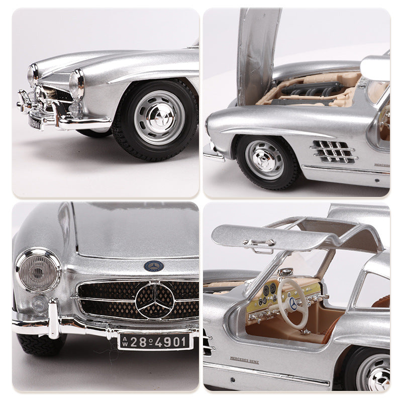 Bburago 1/18 Mercedes Benz 300SL 1954 Classic Car Model