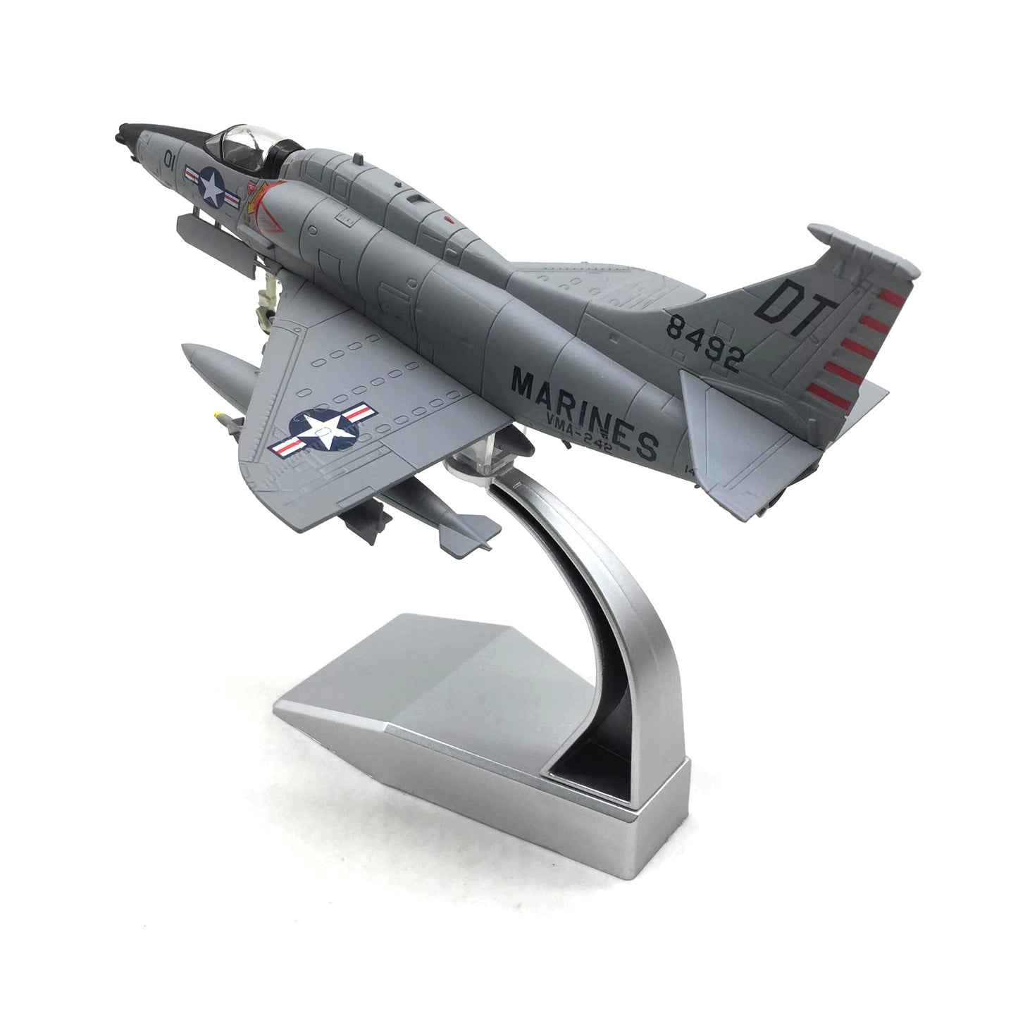 1/72 USA Lightning F-6F Fighter F-4U Skyhawk A-4 Aircraft Alloy Model Diecast