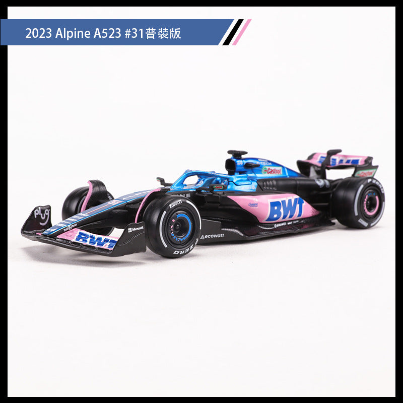 Bburago 1/43 BWT Alpine F1 Formular 2023 Modern Car Model