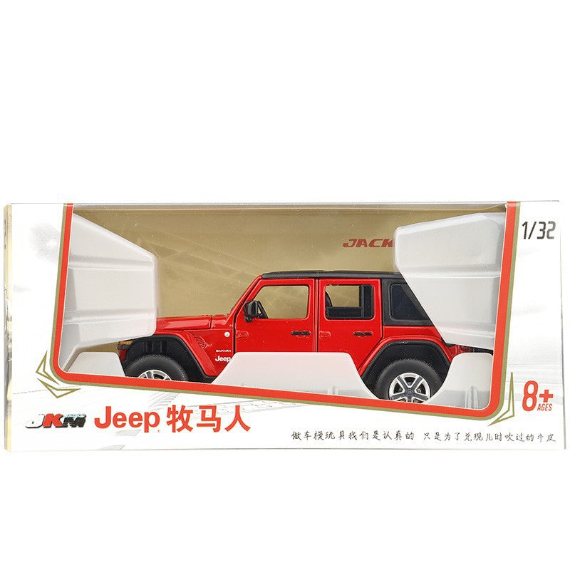 JKM 1/32 Jeep Wrangler Modern Car Model