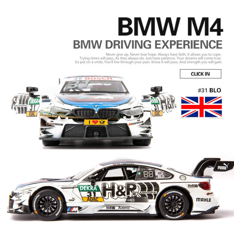 Makeda 1/32 BMW M4 DTM Racing Car Model