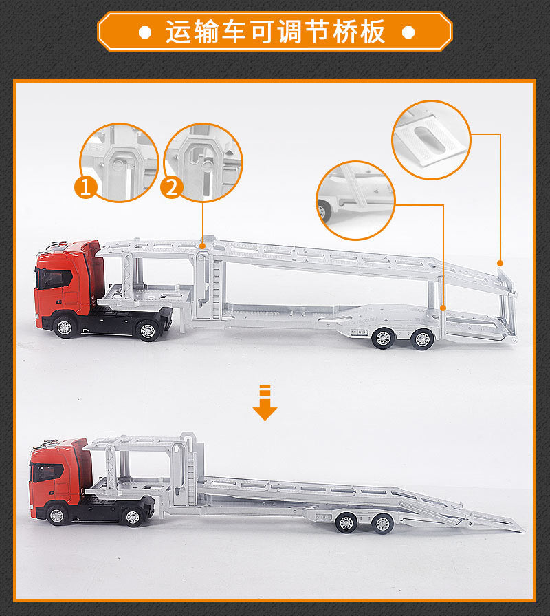 1/50 SCANIA Alloy Large Container Truck Transport Truck Car Model