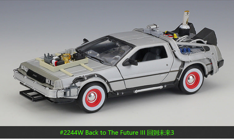 WELLY 1/24 DeLorean  Back To The Future Classic Car Model