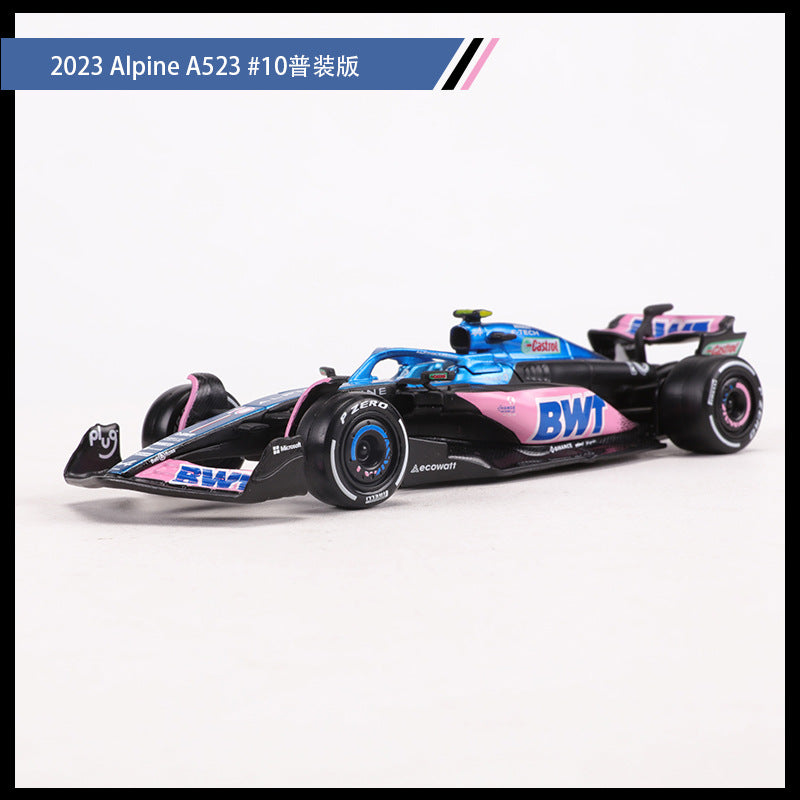 Bburago 1/43 BWT Alpine F1 Formular 2023 Modern Car Model