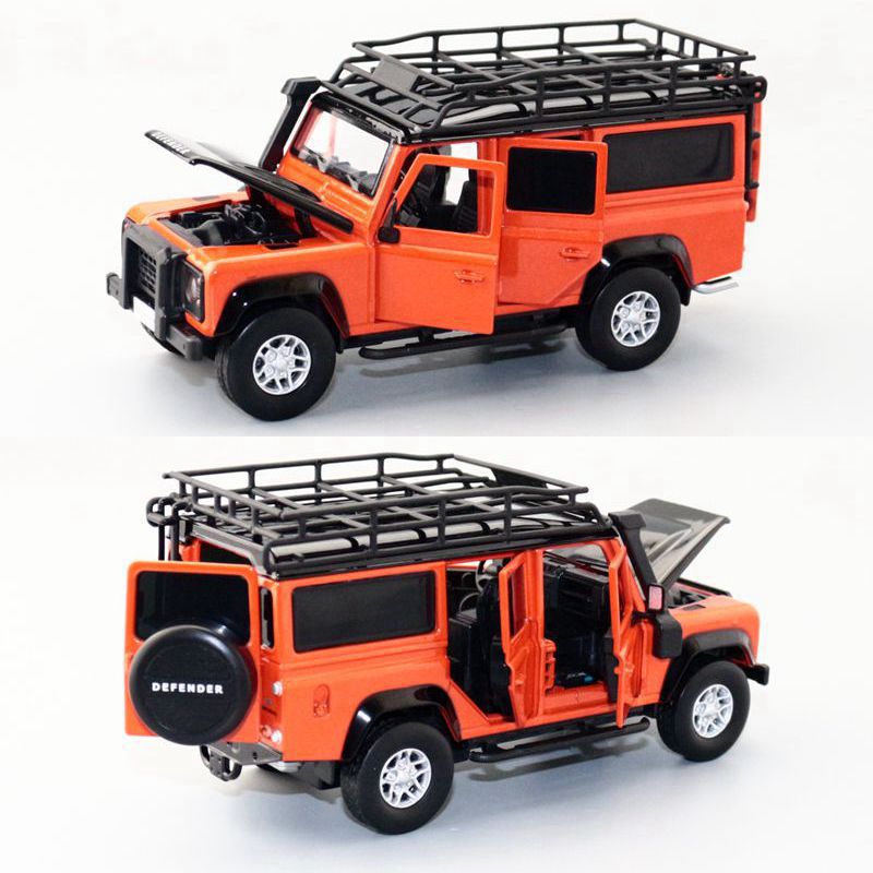 JKM 1/32 Land RoverDefender  2010 SUV Modern Car Model