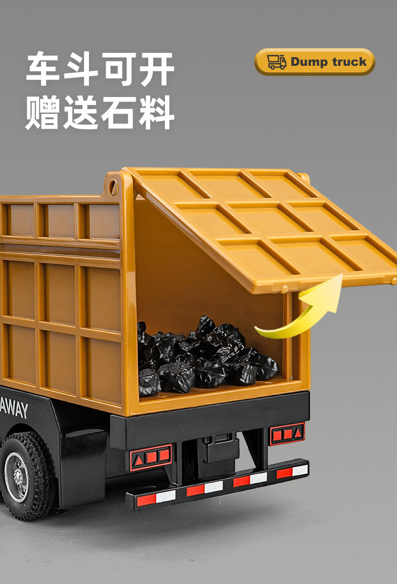 1/50 Alloy Engineering Vehicle Dump Truck Transport freight Truck Car Model