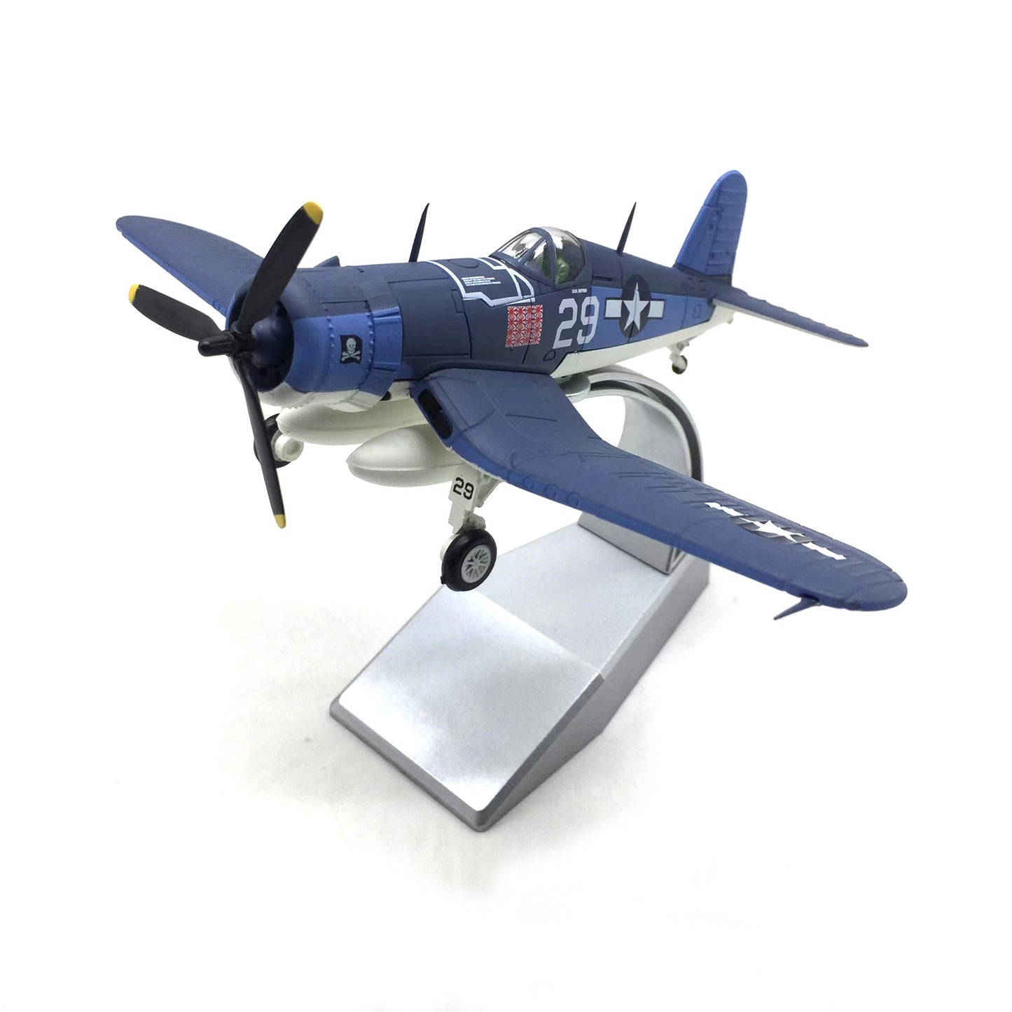 1/72 USA Lightning F-6F Fighter F-4U Skyhawk A-4 Aircraft Alloy Model Diecast