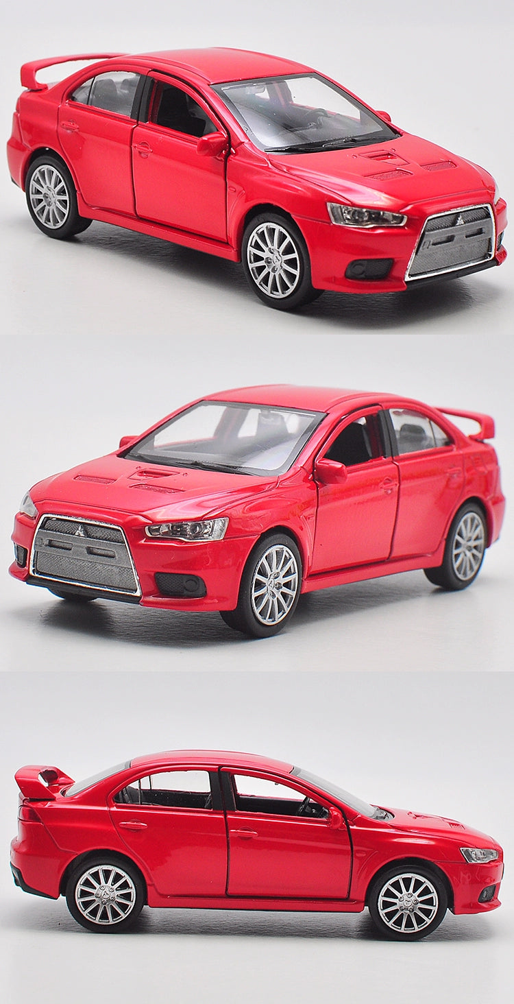 WELLY 1/36 Mitsubishi Lancer Evolution X EVO Modern Car Model