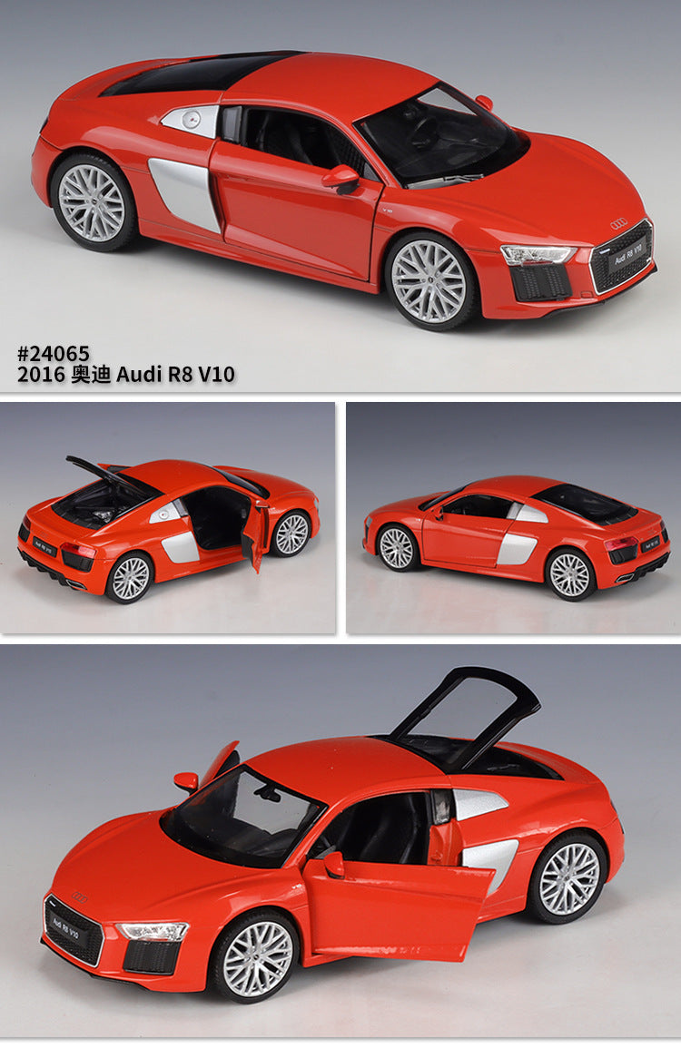 WELLY 1/24 Audi R8 V10 2016 Modern Car Model