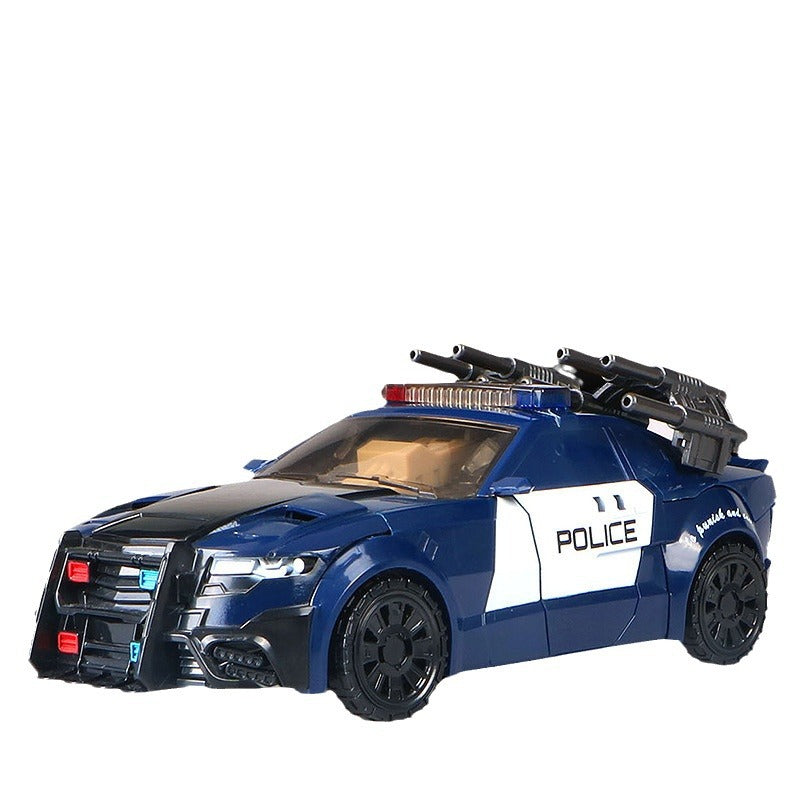 TAIBA Transformer 5 Savior Action Figure Police Car Model Toy