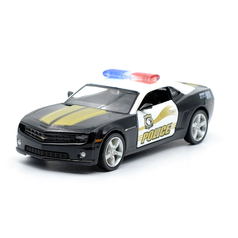 MAKEDA 1/36 Chevrolet Camaro Police Car Modern Car Model